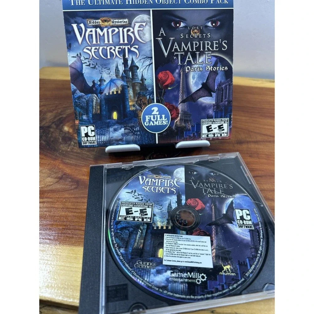 Hidden Mysteries Vampire Secrets/Lost Secrets: Vampire's Tale Paris Stories (PC)